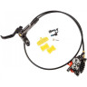 Тормоз дисковый SHIMANO SAINT, M820, BL(прав)/BR(задн), метал. Кол. С радиат, 1700мм, черн. IM820BRRXNA170